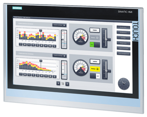 تاچ پنل (HMI) 19 اینچی زیمنس، مدل TP1900 Comfort