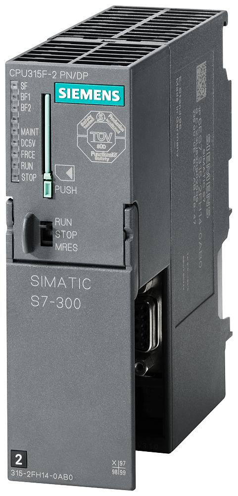 پی ال سی زیمنس S7-300 مدل CPU 315F-2 PN/DP