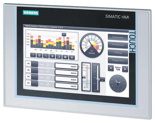 تاچ پنل (HMI) 9 اینچی زیمنس، مدل TP900 Comfort
