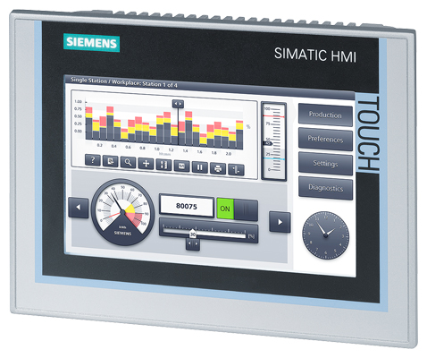 تاچ پنل (HMI) 7 اینچی زیمنس، مدل TP700 Comfort