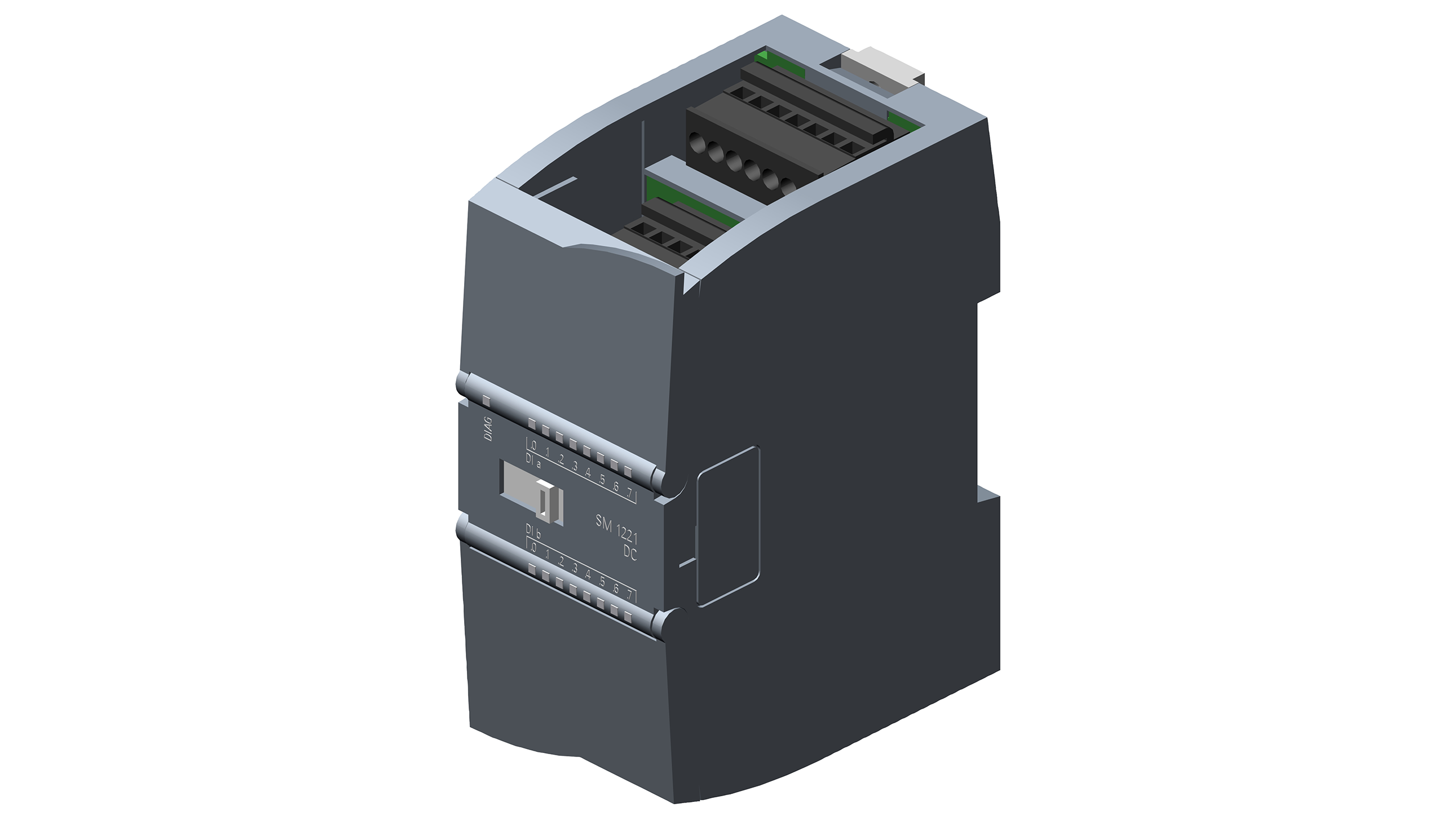 ماژول ورودی SM 1221 زیمنس با 16 کانال دیجیتال S7-1200